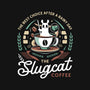 Slugcat Coffee Emblem-Unisex-Basic-Tee-LAGELANTEE