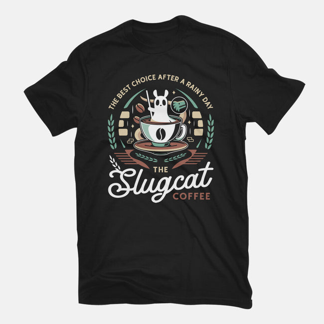 Slugcat Coffee Emblem-Unisex-Basic-Tee-LAGELANTEE