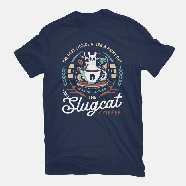 Slugcat Coffee Emblem-Unisex-Basic-Tee-LAGELANTEE