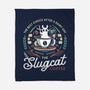 Slugcat Coffee Emblem-None-Fleece-Blanket-LAGELANTEE