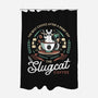 Slugcat Coffee Emblem-None-Polyester-Shower Curtain-LAGELANTEE