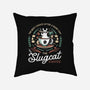 Slugcat Coffee Emblem-None-Removable Cover w Insert-Throw Pillow-LAGELANTEE