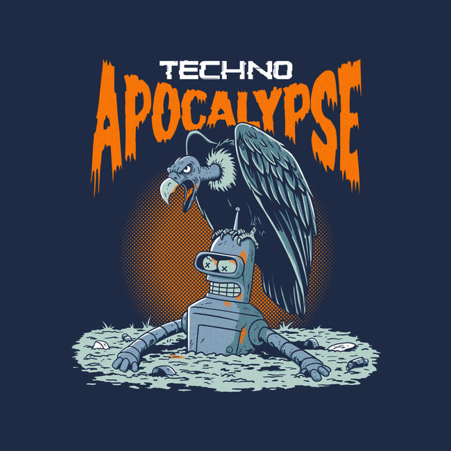 Techno Apocalypse-None-Fleece-Blanket-P1yu5h
