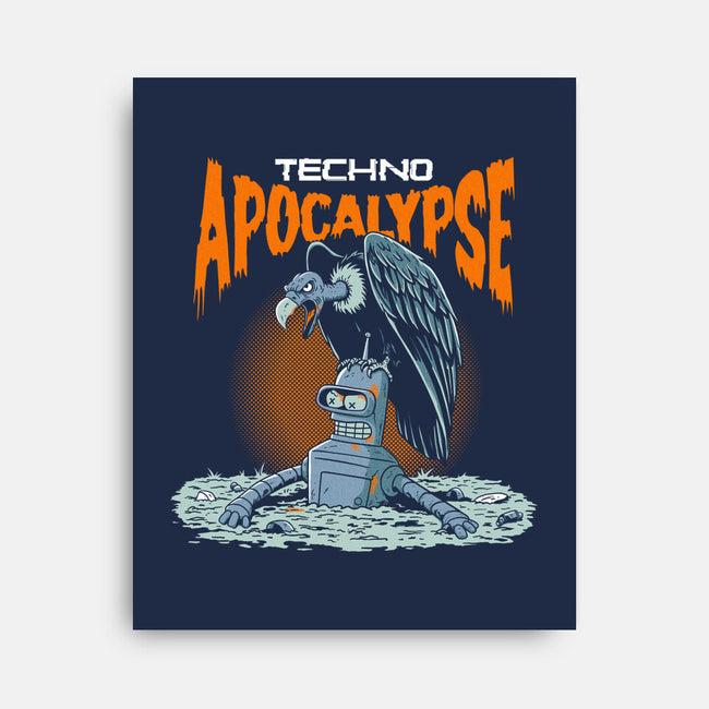 Techno Apocalypse-None-Stretched-Canvas-P1yu5h