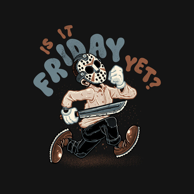 Is It Slasher Friday Yet-Mens-Basic-Tee-glitchygorilla