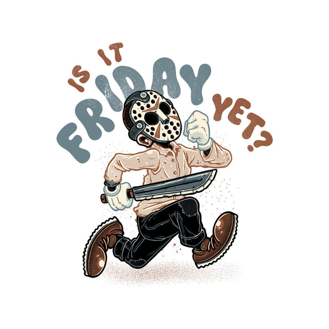 Is It Slasher Friday Yet-Mens-Basic-Tee-glitchygorilla