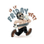 Is It Slasher Friday Yet-Womens-Fitted-Tee-glitchygorilla