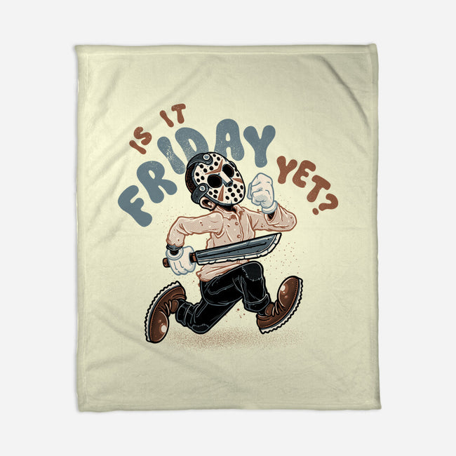 Is It Slasher Friday Yet-None-Fleece-Blanket-glitchygorilla
