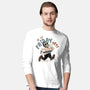 Is It Slasher Friday Yet-Mens-Long Sleeved-Tee-glitchygorilla