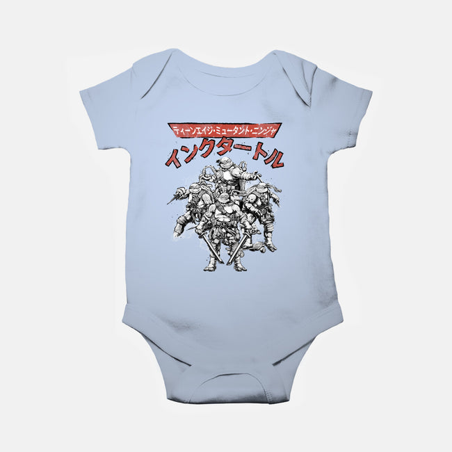 Ninja Squad Sumi-E-Baby-Basic-Onesie-Astrobot Invention