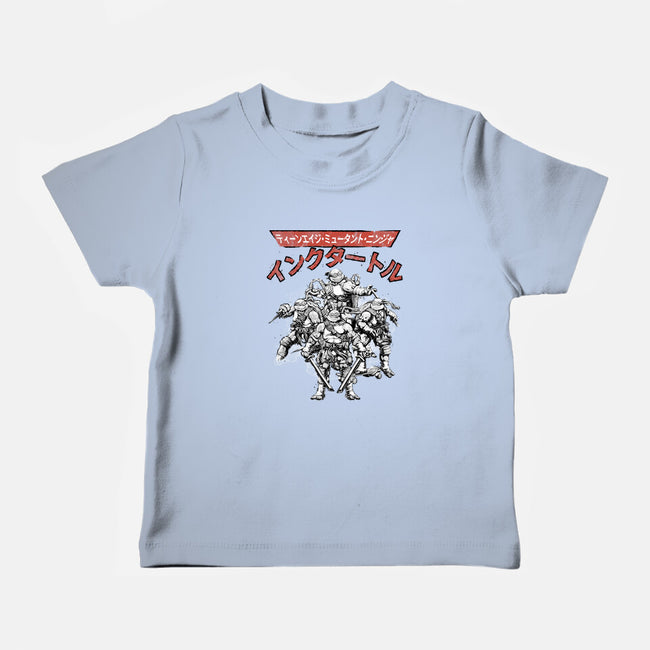 Ninja Squad Sumi-E-Baby-Basic-Tee-Astrobot Invention