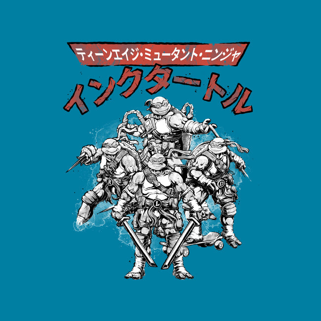 Ninja Squad Sumi-E-Mens-Premium-Tee-Astrobot Invention