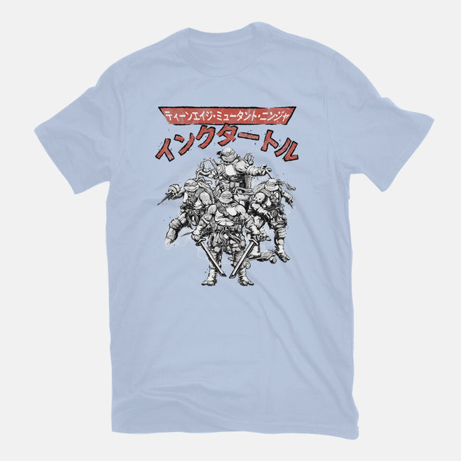 Ninja Squad Sumi-E-Mens-Premium-Tee-Astrobot Invention
