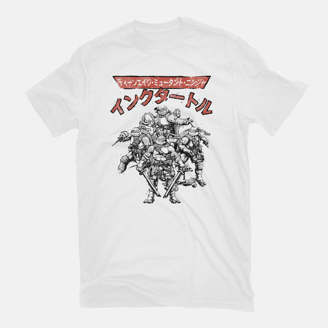 Ninja Squad Sumi-E-Mens-Premium-Tee-Astrobot Invention