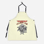 Ninja Squad Sumi-E-Unisex-Kitchen-Apron-Astrobot Invention