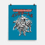 Ninja Squad Sumi-E-None-Matte-Poster-Astrobot Invention