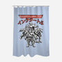Ninja Squad Sumi-E-None-Polyester-Shower Curtain-Astrobot Invention