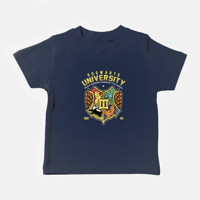 Hogwarts University-Baby-Basic-Tee-Astrobot Invention