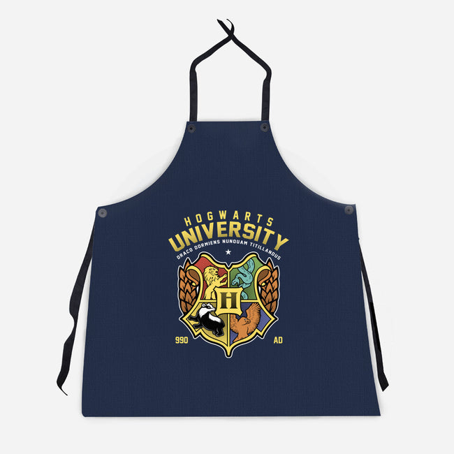 Hogwarts University-Unisex-Kitchen-Apron-Astrobot Invention