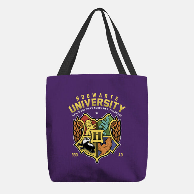 Hogwarts University-None-Basic Tote-Bag-Astrobot Invention