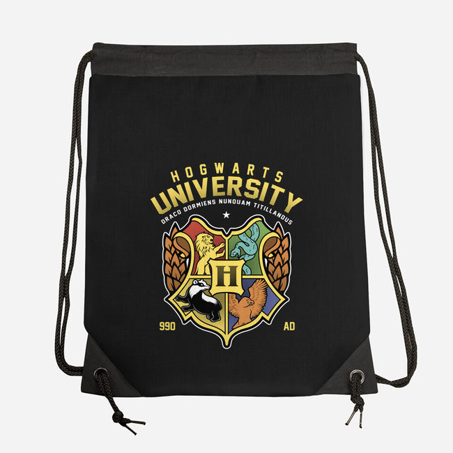 Hogwarts University-None-Drawstring-Bag-Astrobot Invention