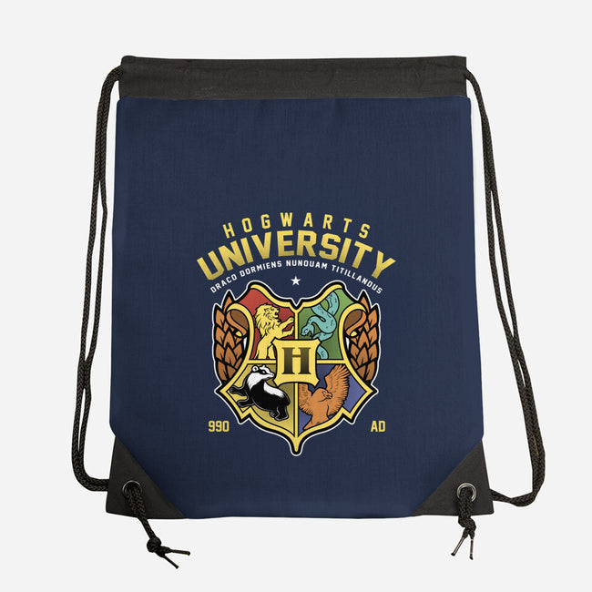 Hogwarts University-None-Drawstring-Bag-Astrobot Invention