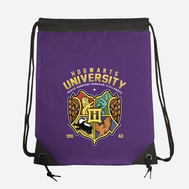 Hogwarts University-None-Drawstring-Bag-Astrobot Invention