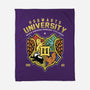 Hogwarts University-None-Fleece-Blanket-Astrobot Invention