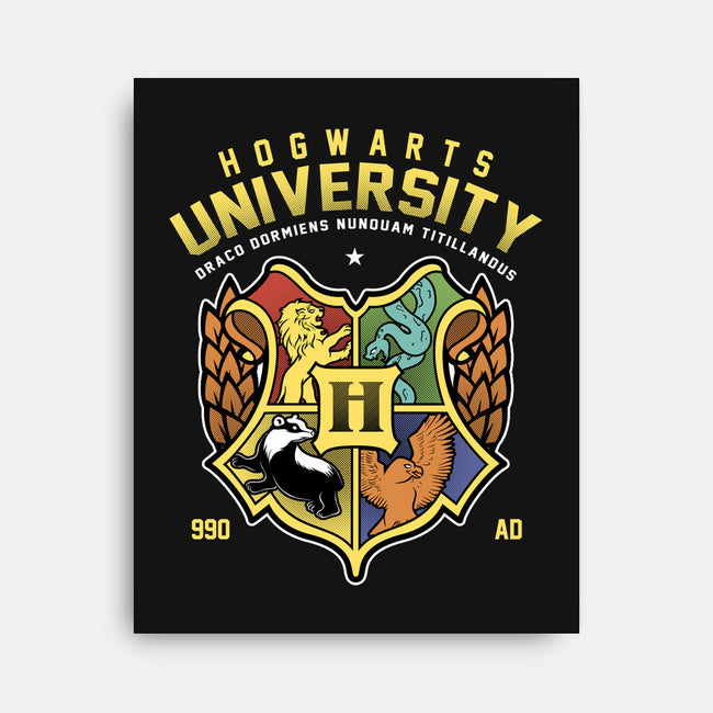 Hogwarts University-None-Stretched-Canvas-Astrobot Invention
