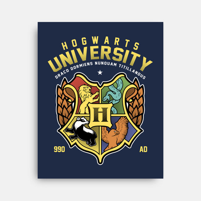 Hogwarts University-None-Stretched-Canvas-Astrobot Invention