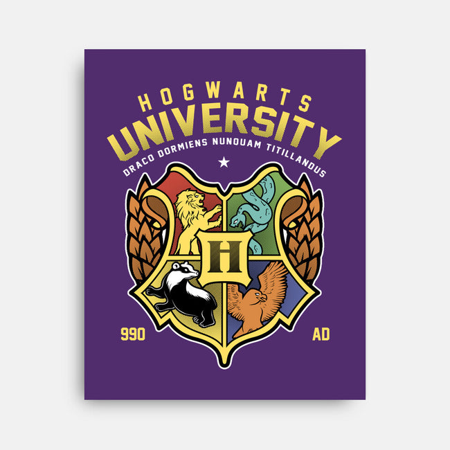 Hogwarts University-None-Stretched-Canvas-Astrobot Invention