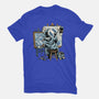 Painting Wizard-Womens-Fitted-Tee-glitchygorilla