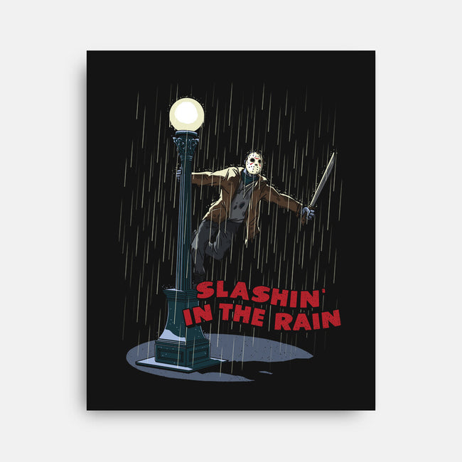 Slashin In The Rain-None-Stretched-Canvas-Getsousa!