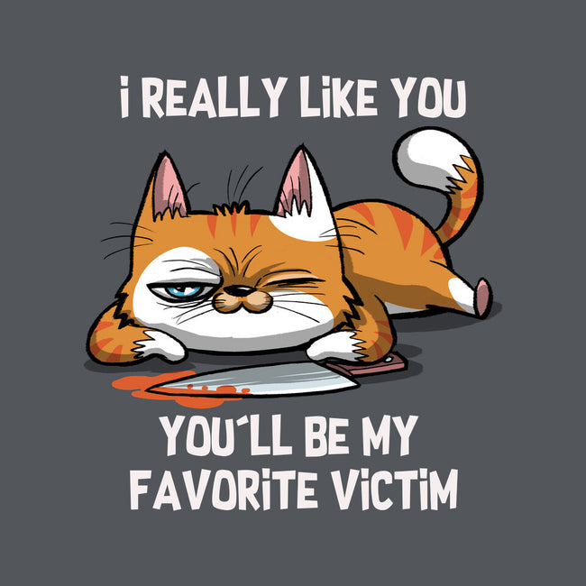 My Favorite Victim-Womens-Fitted-Tee-zascanauta