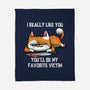 My Favorite Victim-None-Fleece-Blanket-zascanauta