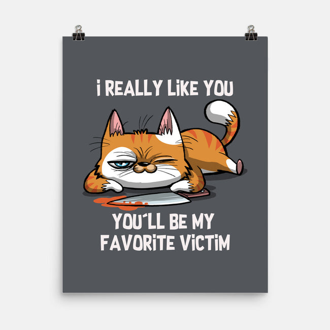 My Favorite Victim-None-Matte-Poster-zascanauta