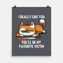 My Favorite Victim-None-Matte-Poster-zascanauta