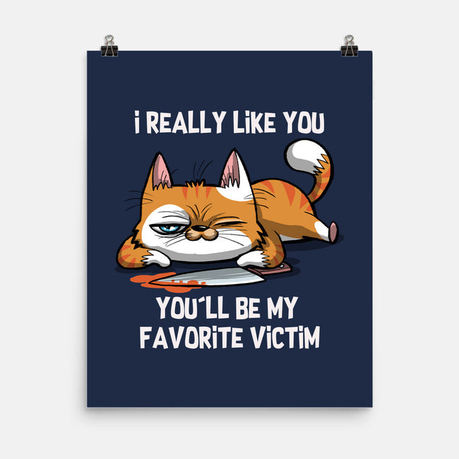 My Favorite Victim-None-Matte-Poster-zascanauta