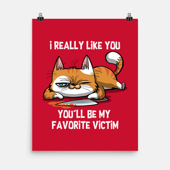 My Favorite Victim-None-Matte-Poster-zascanauta