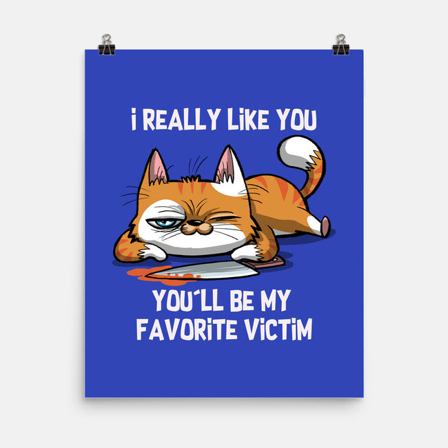 My Favorite Victim-None-Matte-Poster-zascanauta