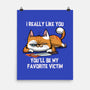 My Favorite Victim-None-Matte-Poster-zascanauta