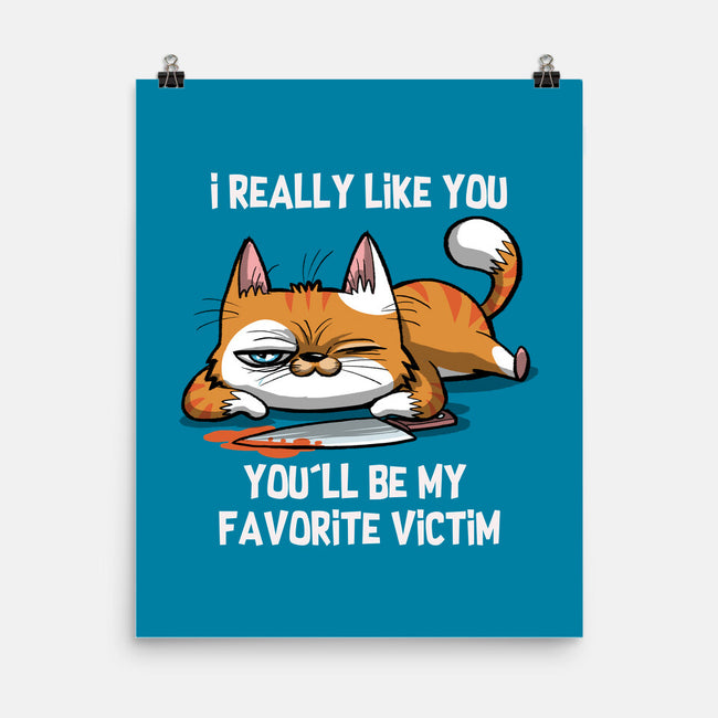 My Favorite Victim-None-Matte-Poster-zascanauta