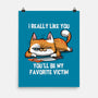 My Favorite Victim-None-Matte-Poster-zascanauta