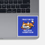 My Favorite Victim-None-Glossy-Sticker-zascanauta