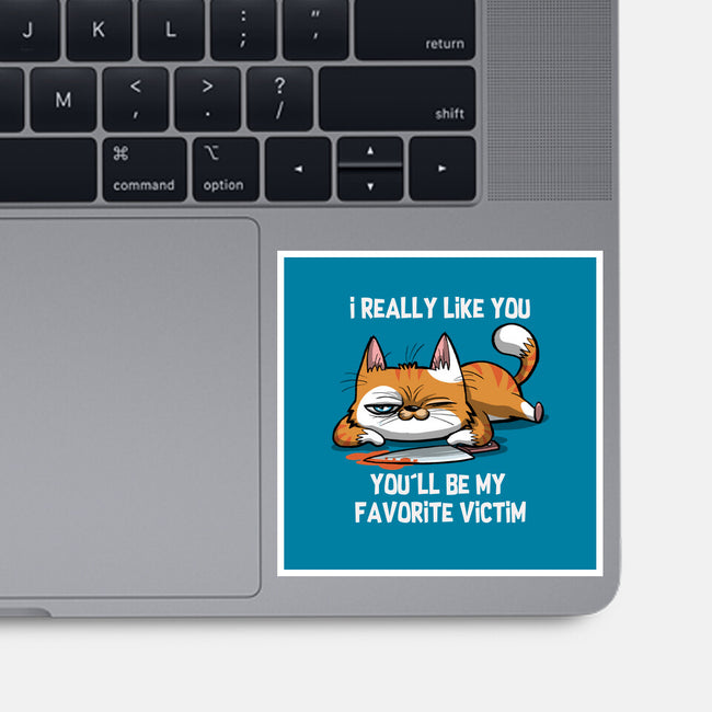 My Favorite Victim-None-Glossy-Sticker-zascanauta