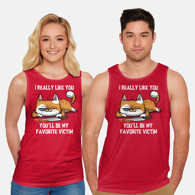 My Favorite Victim-Unisex-Basic-Tank-zascanauta