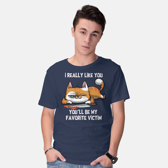 My Favorite Victim-Mens-Basic-Tee-zascanauta