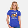 My Favorite Victim-Womens-Fitted-Tee-zascanauta