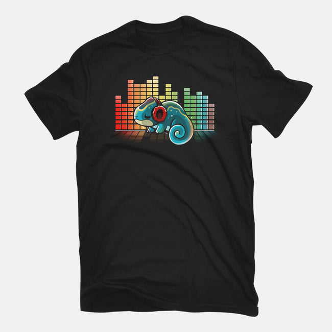 Rainbow Music-Womens-Fitted-Tee-Vallina84