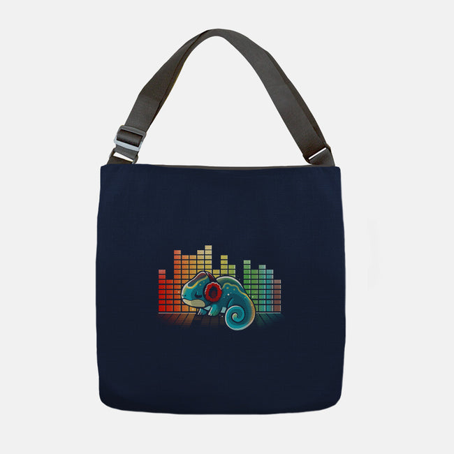 Rainbow Music-None-Adjustable Tote-Bag-Vallina84